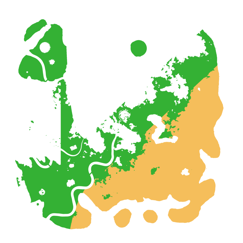 Biome Rust Map: Procedural Map, Size: 4050, Seed: 387704238