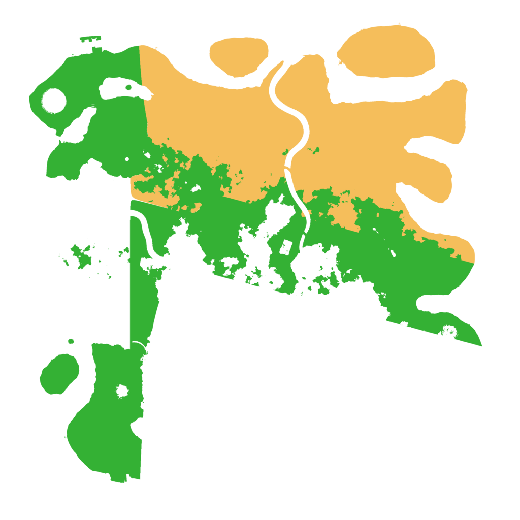 Biome Rust Map: Procedural Map, Size: 3750, Seed: 1306359216