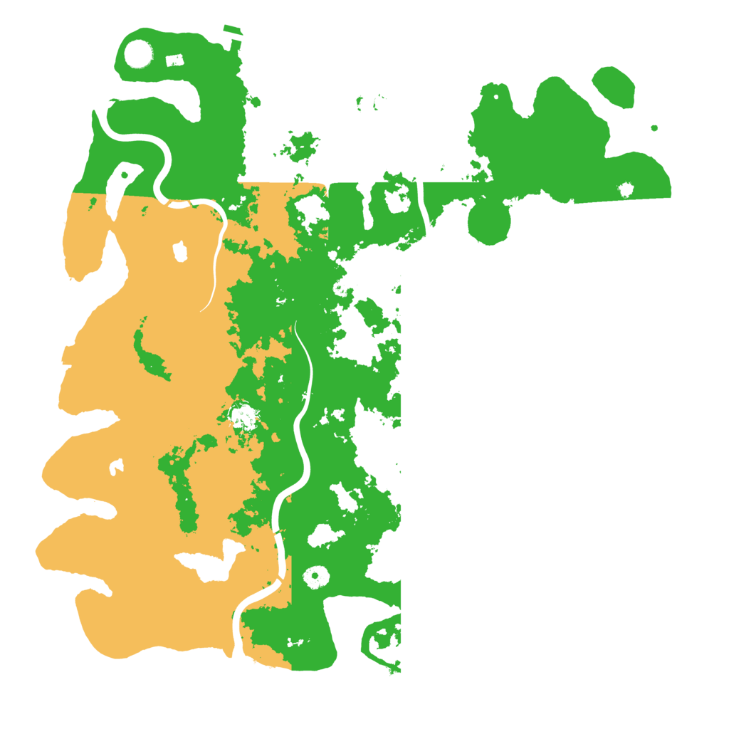 Biome Rust Map: Procedural Map, Size: 4500, Seed: 873196227