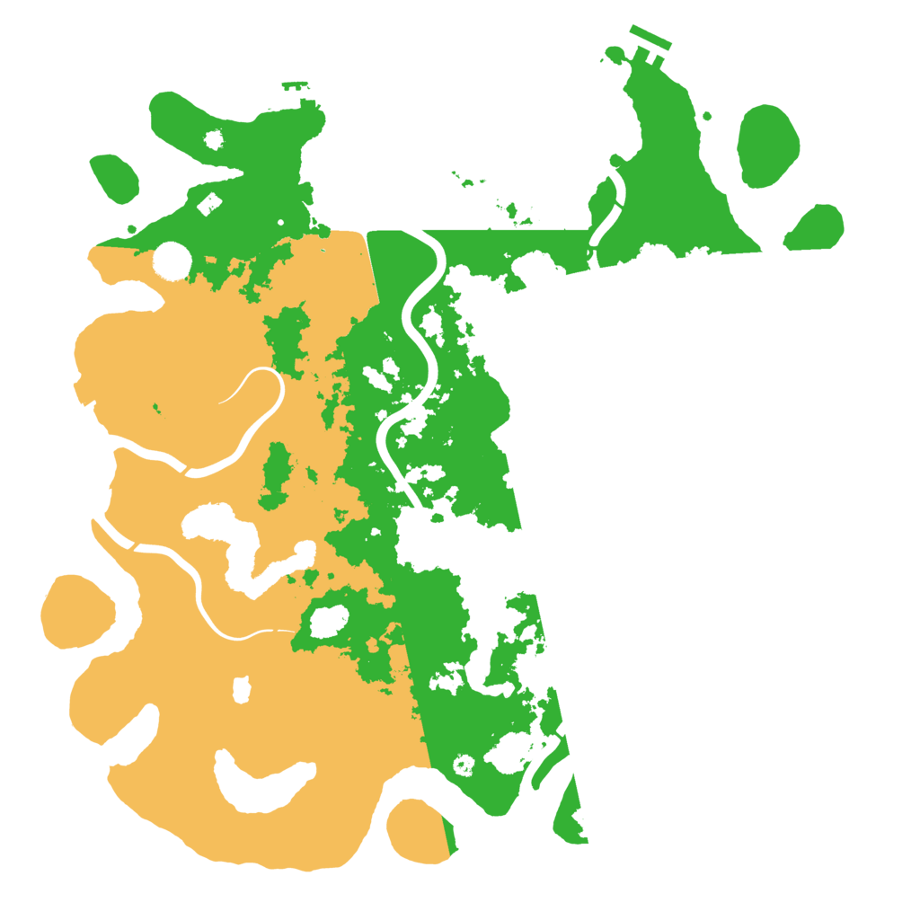 Biome Rust Map: Procedural Map, Size: 4250, Seed: 156410959