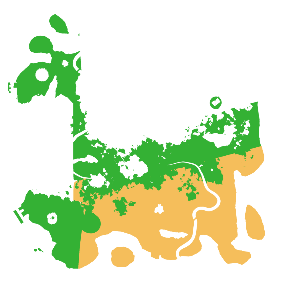 Biome Rust Map: Procedural Map, Size: 4000, Seed: 647615294