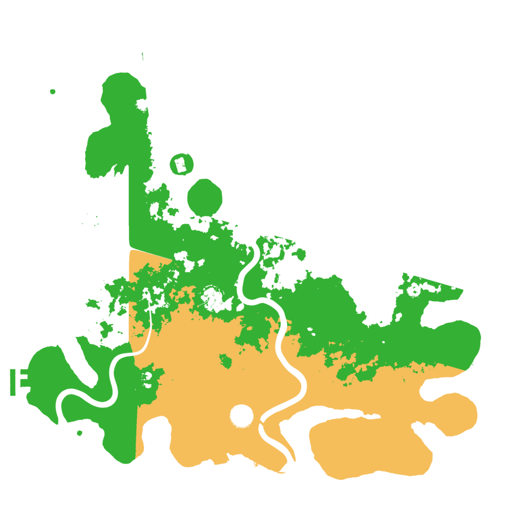 Biome Rust Map: Procedural Map, Size: 3900, Seed: 1788487232