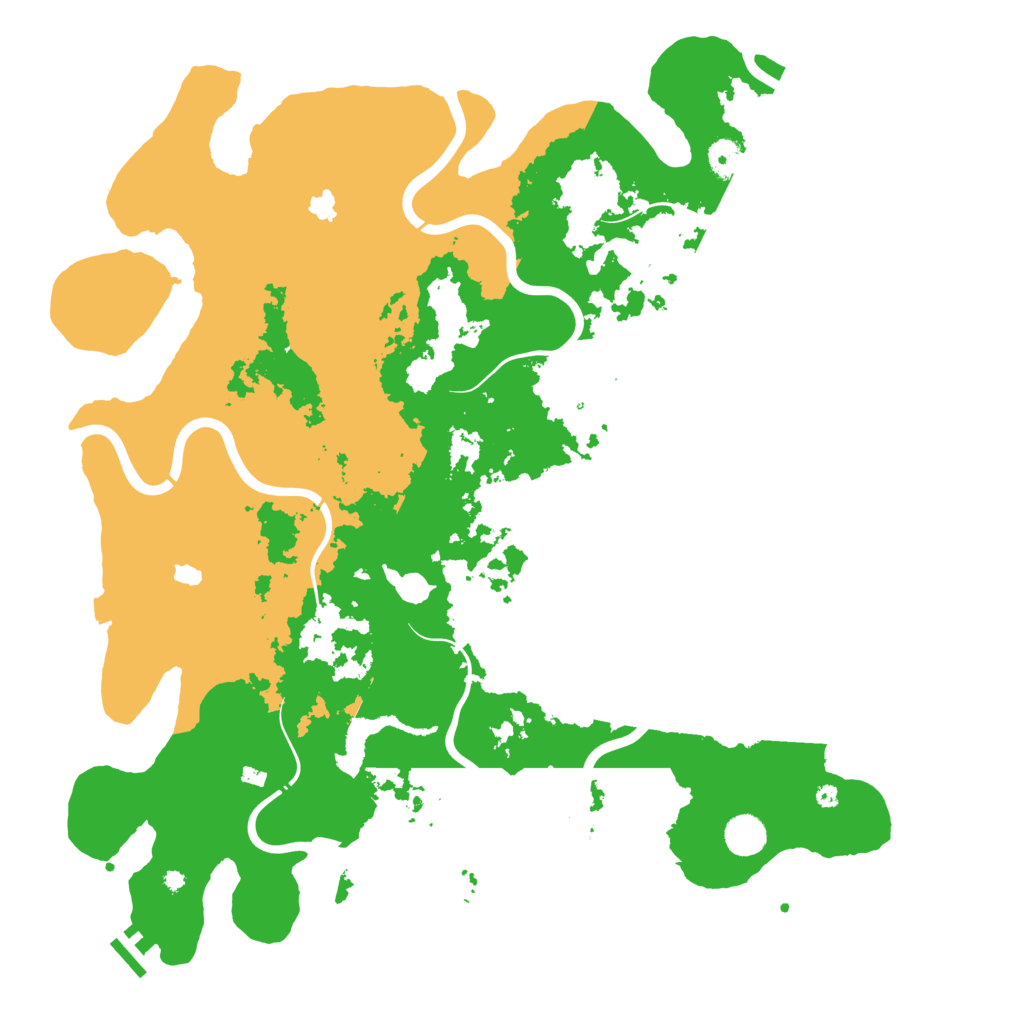 Biome Rust Map: Procedural Map, Size: 4500, Seed: 1320282815