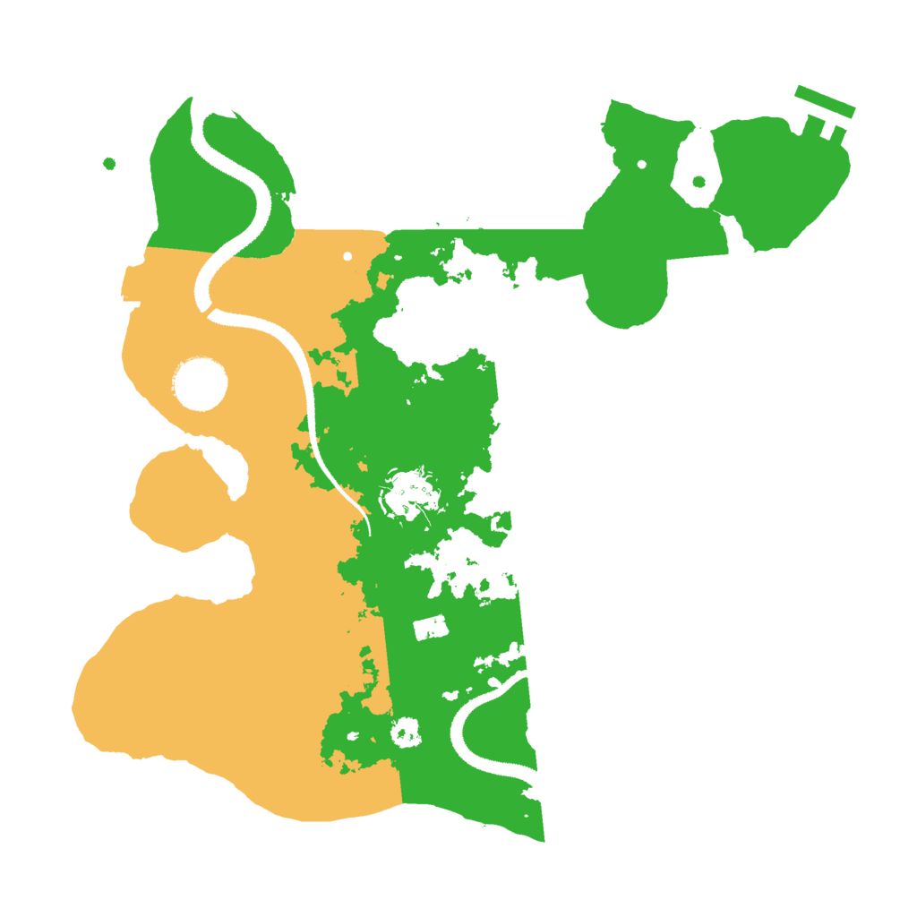 Biome Rust Map: Procedural Map, Size: 3000, Seed: 1856573638