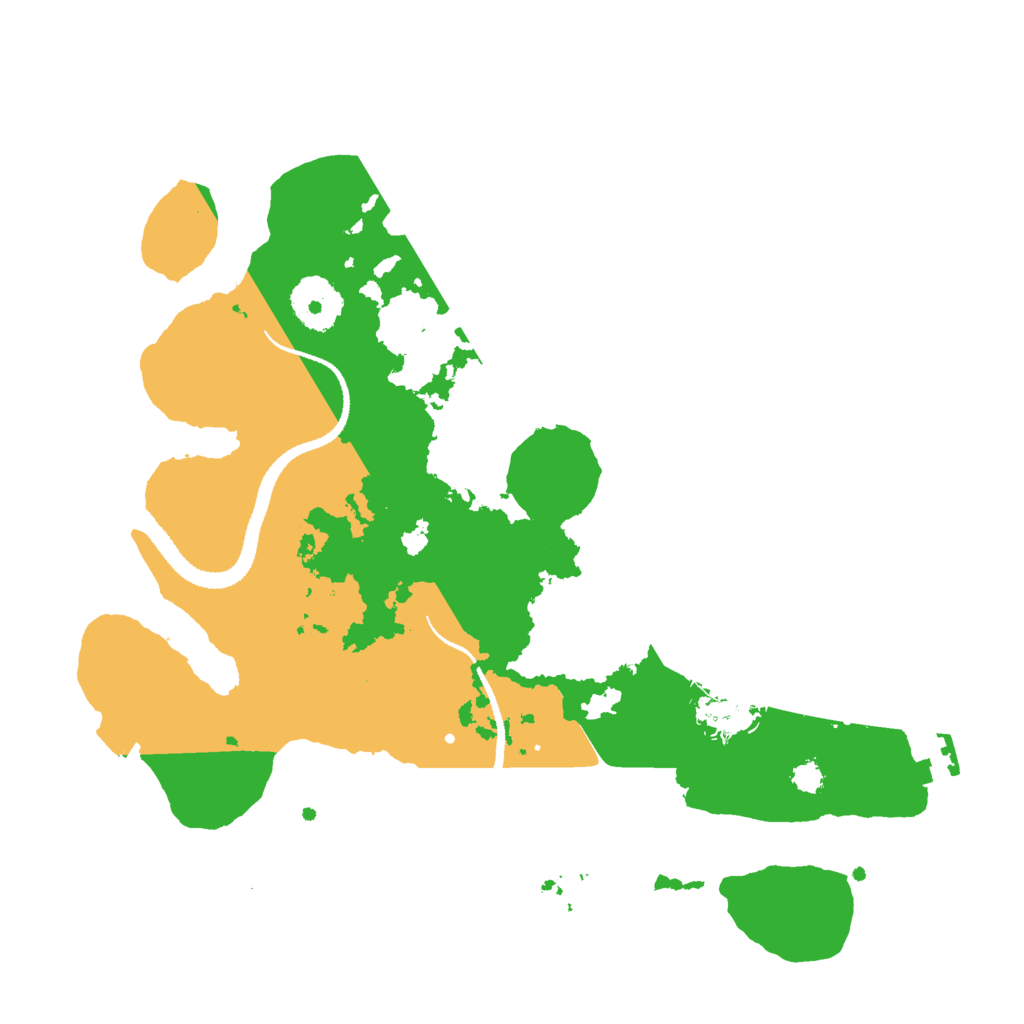 Biome Rust Map: Procedural Map, Size: 3000, Seed: 5817326
