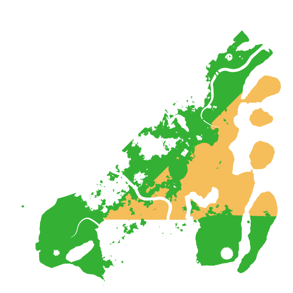 Biome Rust Map: Procedural Map, Size: 4250, Seed: 553844783