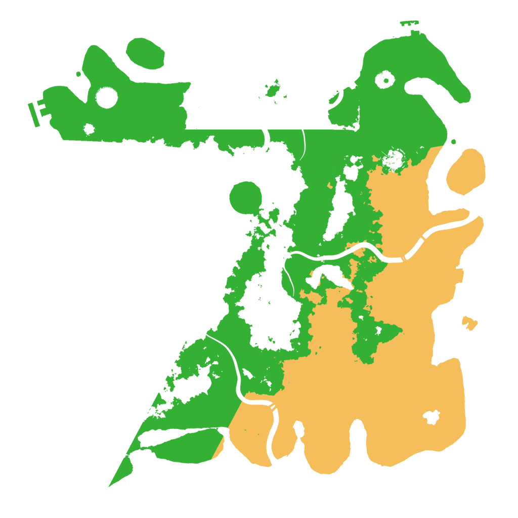 Biome Rust Map: Procedural Map, Size: 4250, Seed: 1150953633