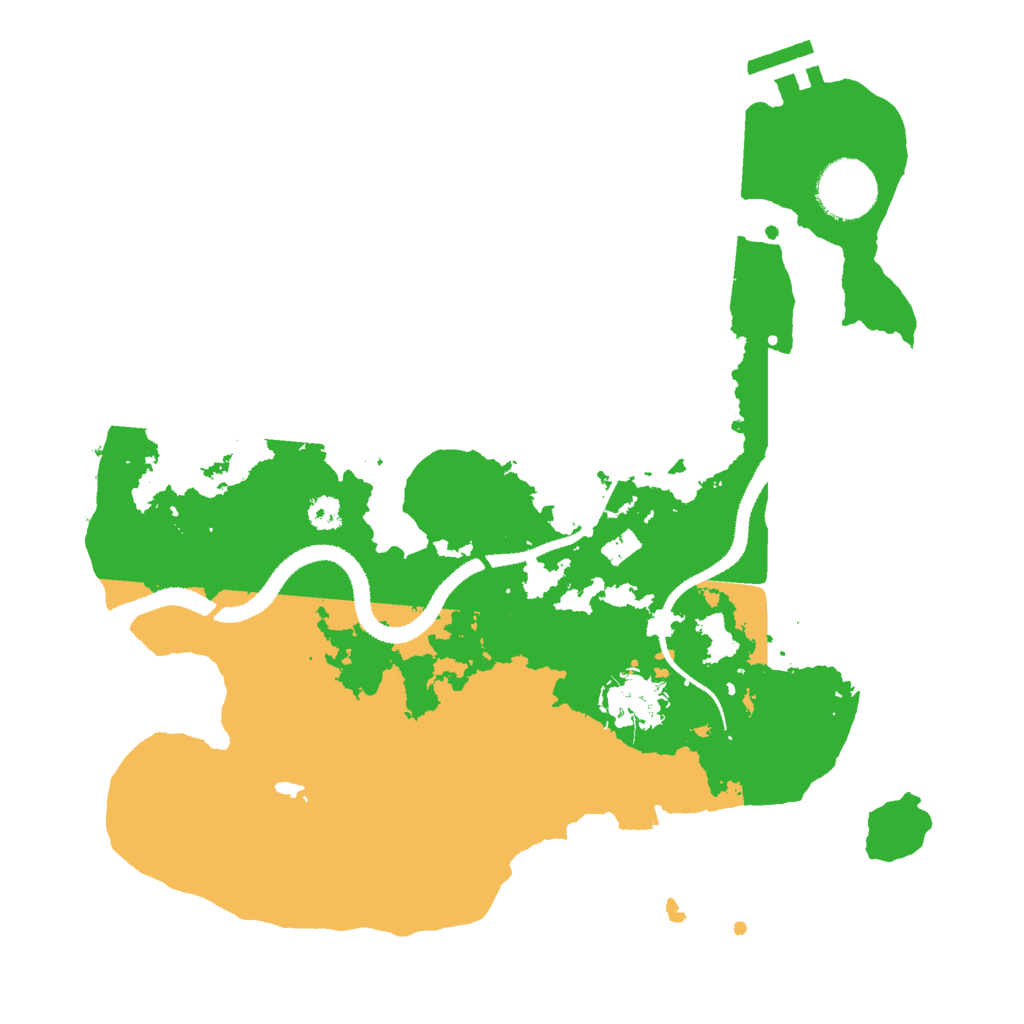 Biome Rust Map: Procedural Map, Size: 3000, Seed: 862460536