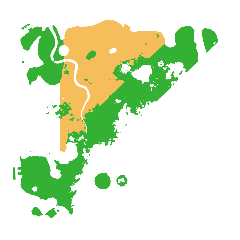 Biome Rust Map: Procedural Map, Size: 4000, Seed: 1867651