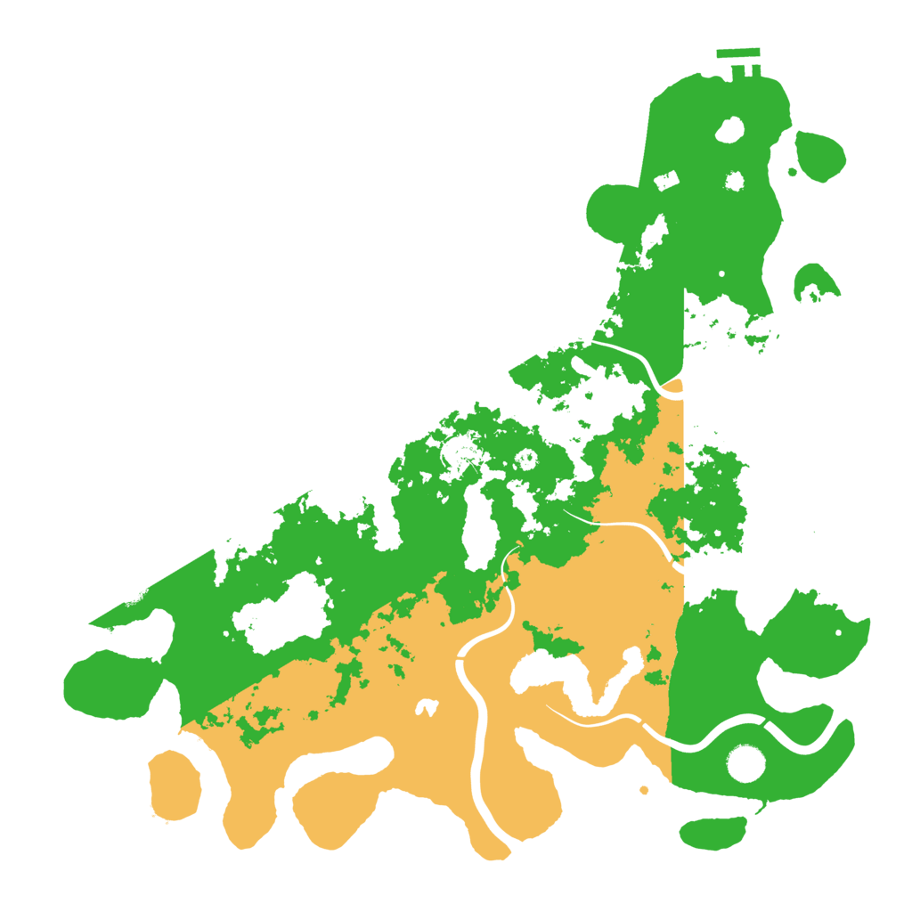 Biome Rust Map: Procedural Map, Size: 4250, Seed: 1175045229