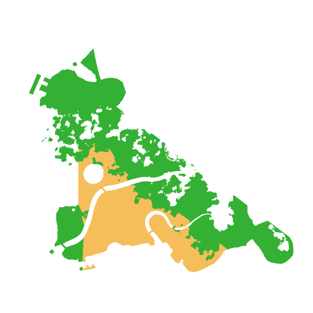 Biome Rust Map: Procedural Map, Size: 3000, Seed: 2099560259