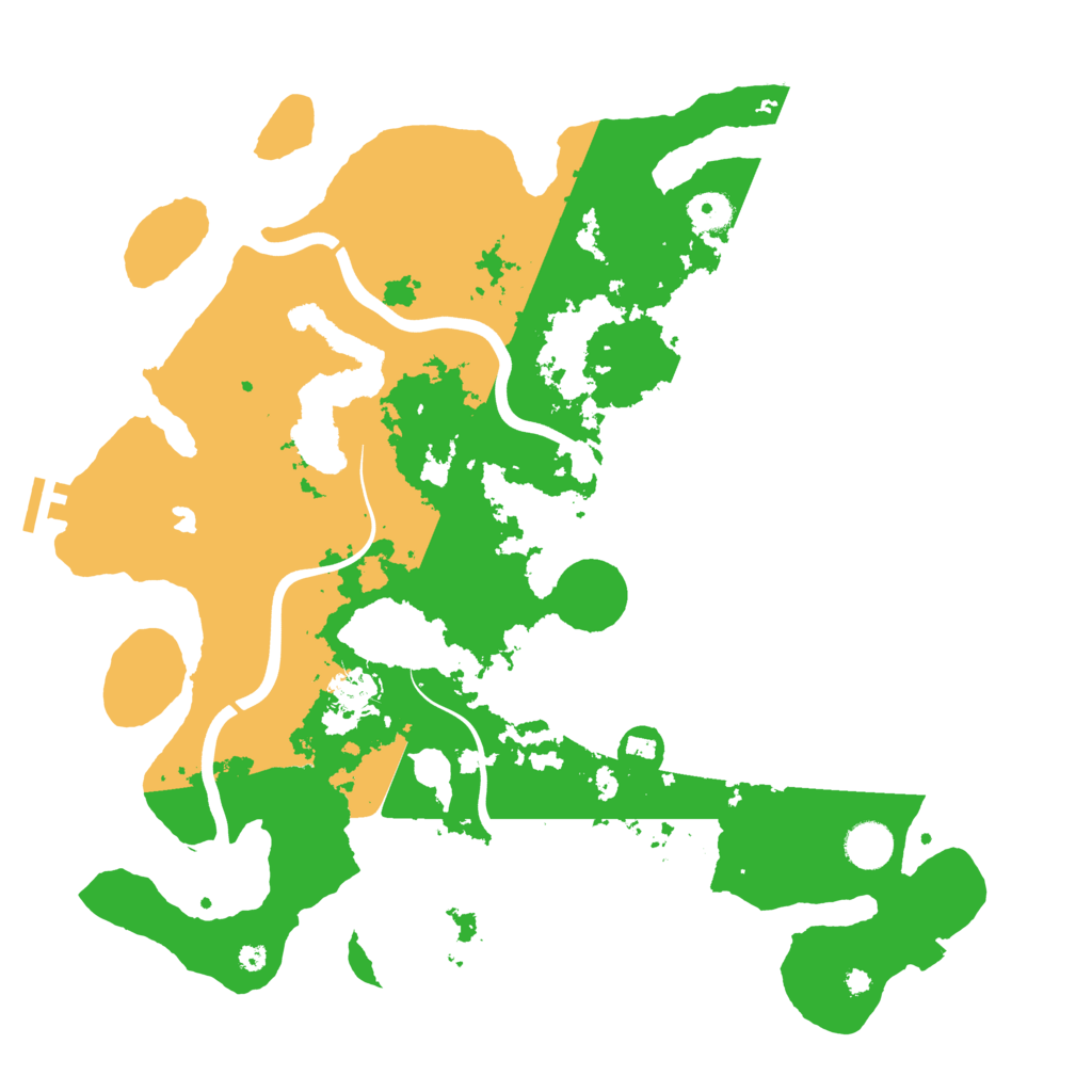 Biome Rust Map: Procedural Map, Size: 4000, Seed: 5576