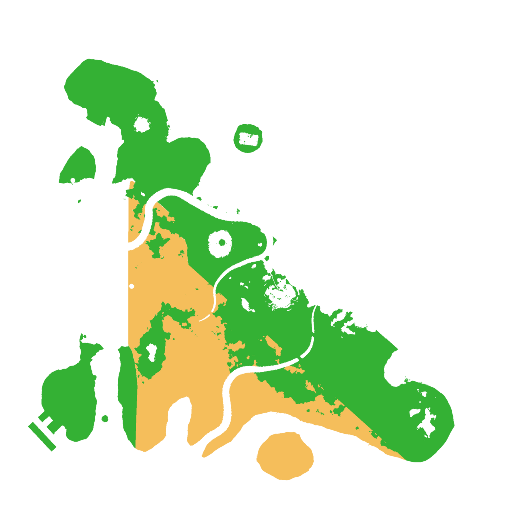 Biome Rust Map: Procedural Map, Size: 3000, Seed: 1851880050