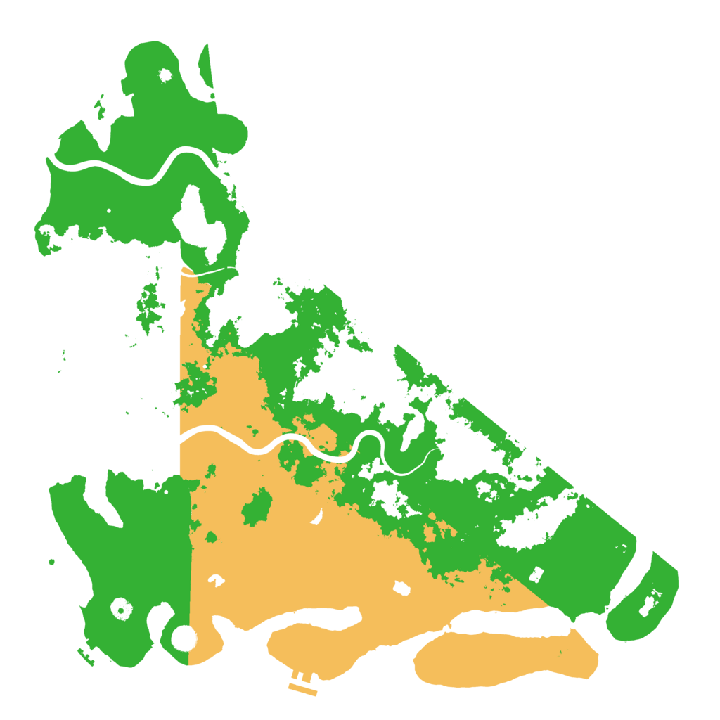Biome Rust Map: Procedural Map, Size: 5000, Seed: 659968761