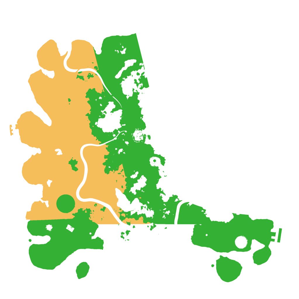 Biome Rust Map: Procedural Map, Size: 4250, Seed: 1586685660