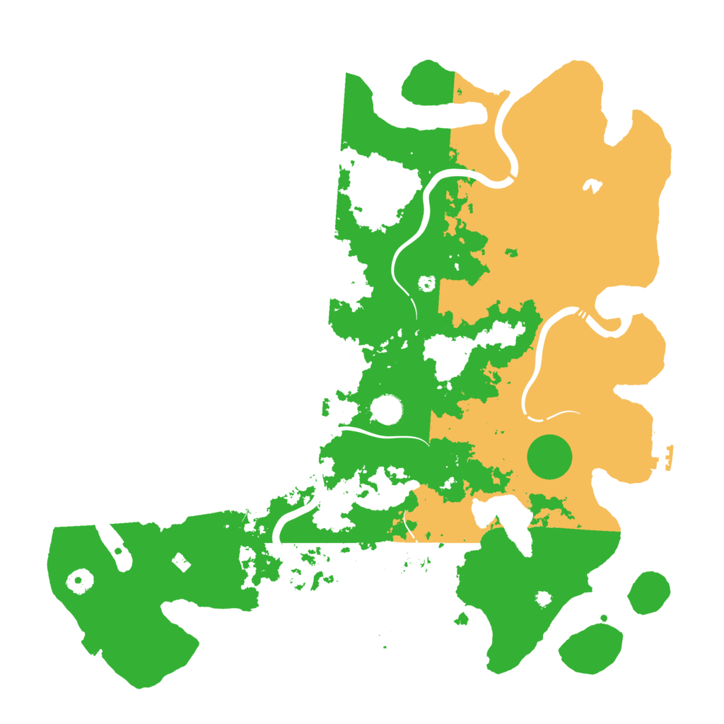 Biome Rust Map: Procedural Map, Size: 4250, Seed: 633261063