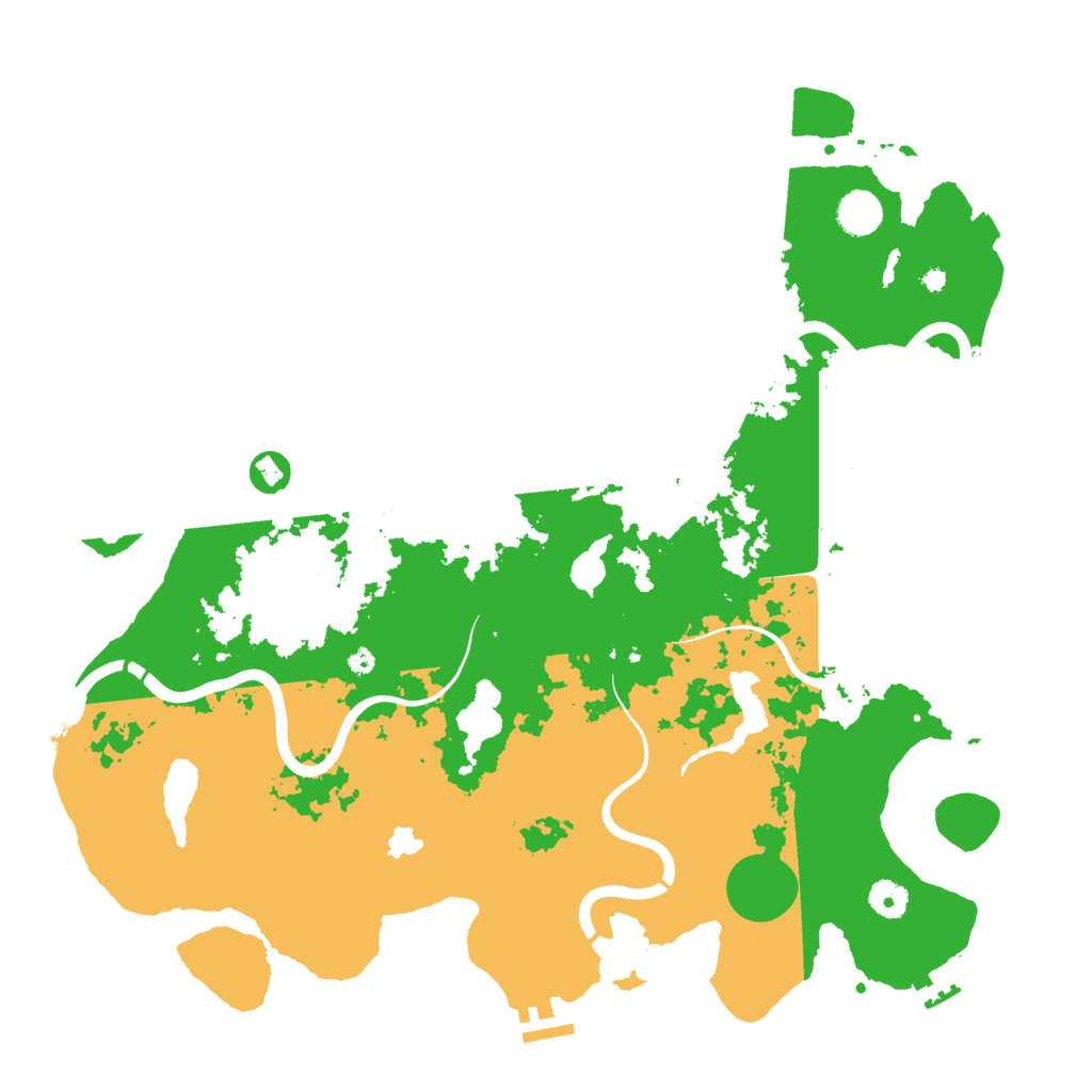 Biome Rust Map: Procedural Map, Size: 4250, Seed: 683236