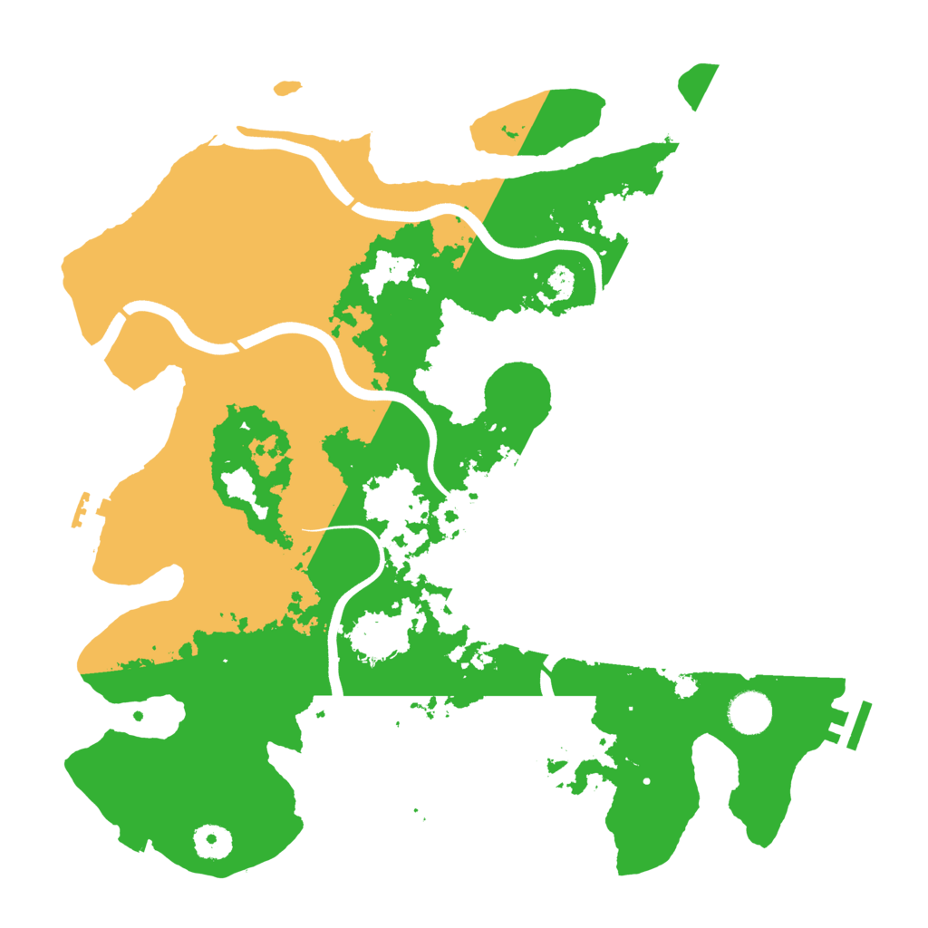 Biome Rust Map: Procedural Map, Size: 3750, Seed: 1667455098