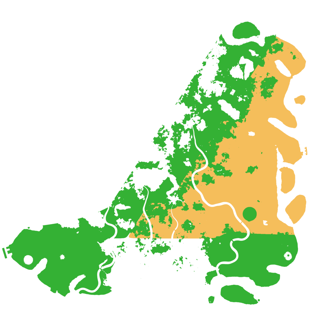 Biome Rust Map: Procedural Map, Size: 6000, Seed: 356090188