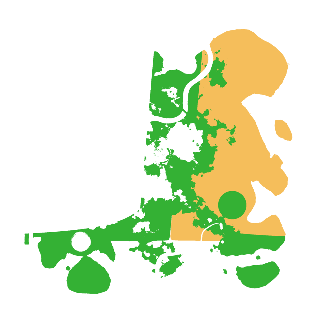Biome Rust Map: Procedural Map, Size: 3000, Seed: 760431783
