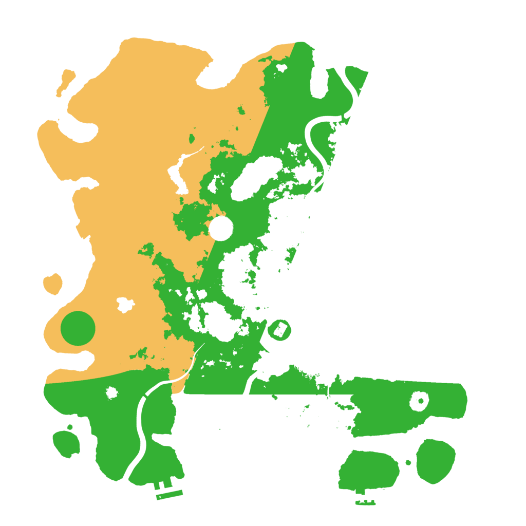 Biome Rust Map: Procedural Map, Size: 4000, Seed: 1524450348