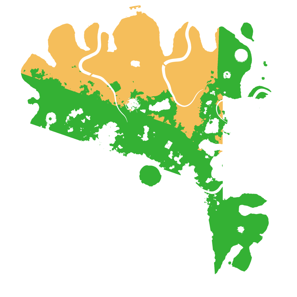 Biome Rust Map: Procedural Map, Size: 4000, Seed: 1182674372