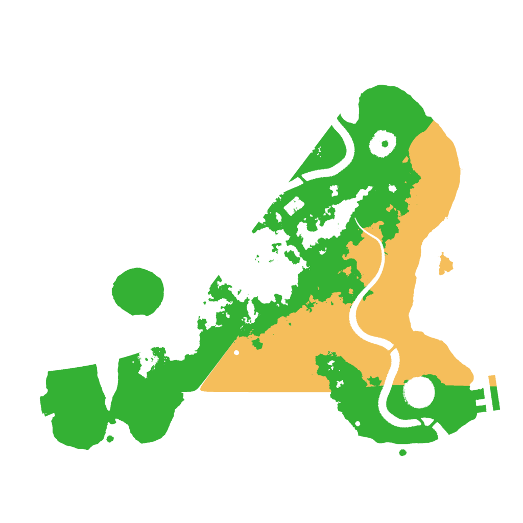 Biome Rust Map: Procedural Map, Size: 3000, Seed: 440414037