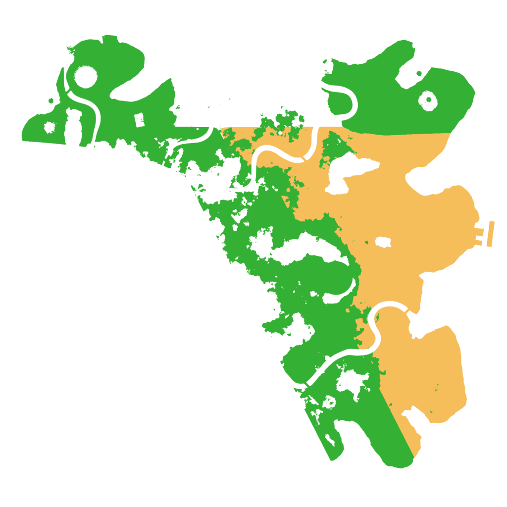 Biome Rust Map: Procedural Map, Size: 4000, Seed: 1588226736