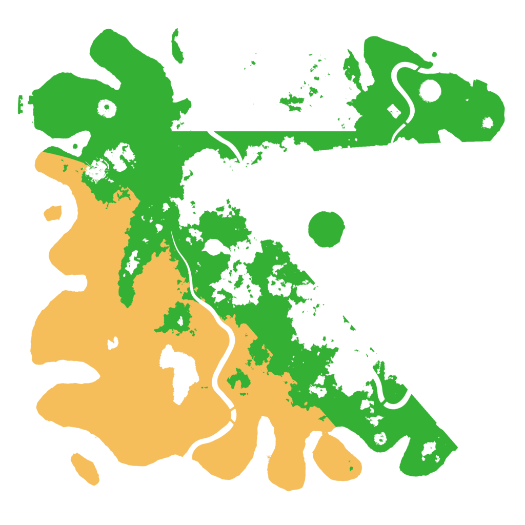Biome Rust Map: Procedural Map, Size: 4250, Seed: 422446925