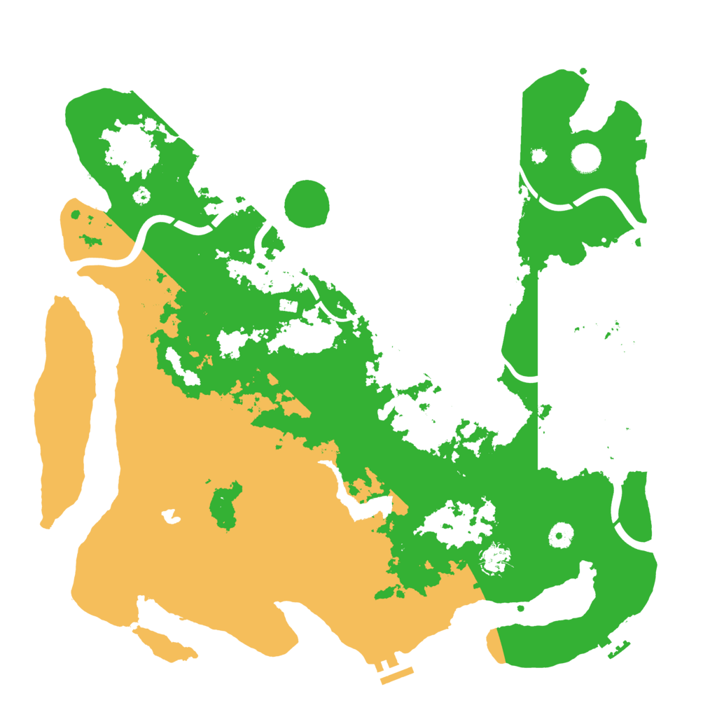 Biome Rust Map: Procedural Map, Size: 4250, Seed: 20688659