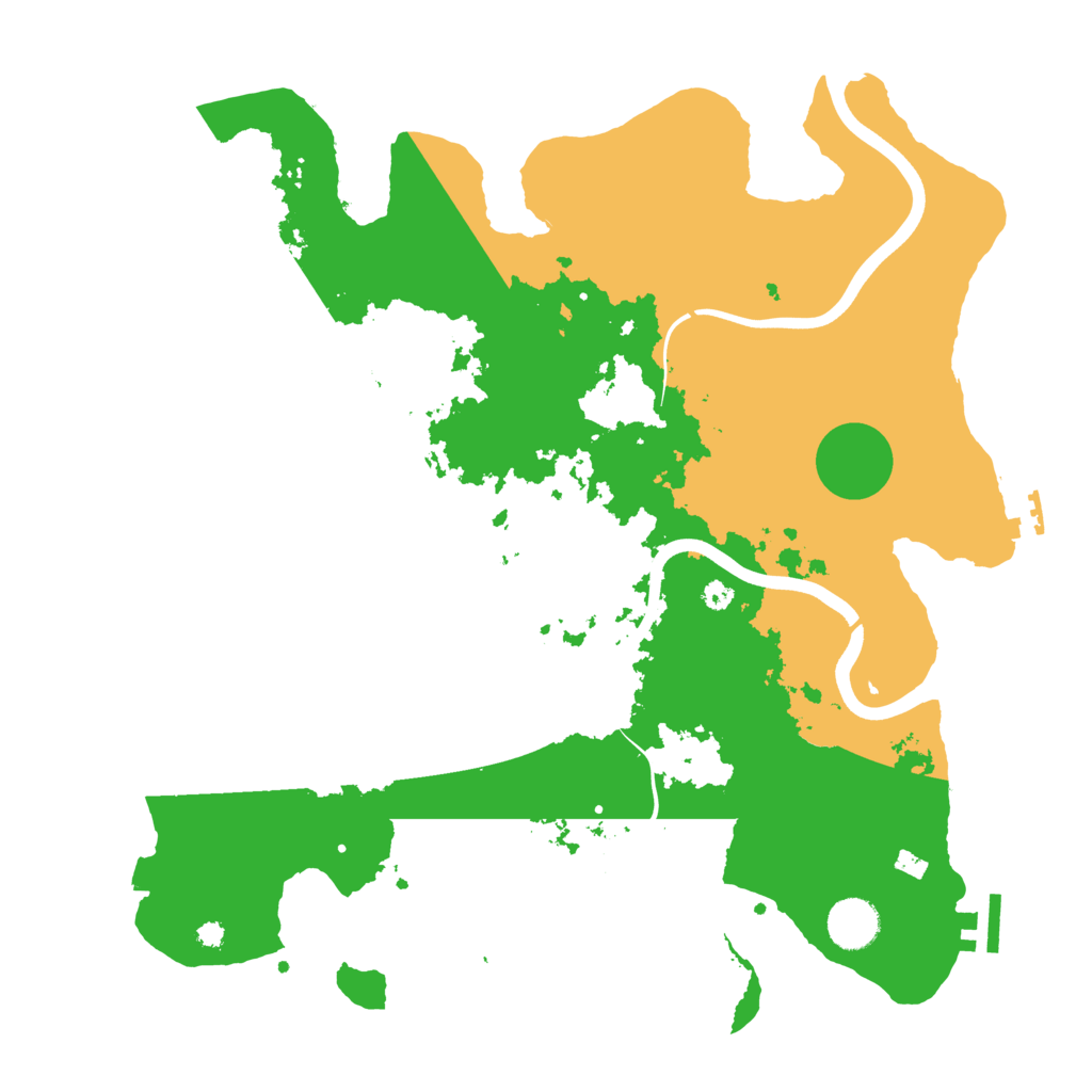 Biome Rust Map: Procedural Map, Size: 3750, Seed: 925237910