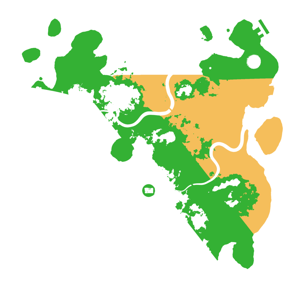Biome Rust Map: Procedural Map, Size: 3750, Seed: 1519591273
