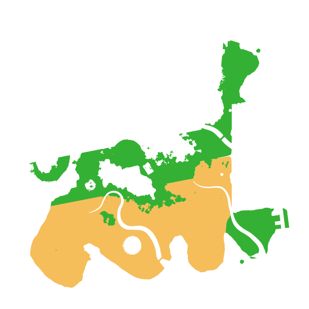 Biome Rust Map: Procedural Map, Size: 2999, Seed: 49999