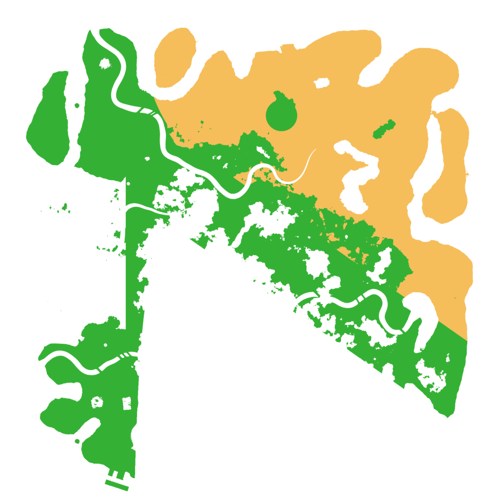 Biome Rust Map: Procedural Map, Size: 4250, Seed: 120957944