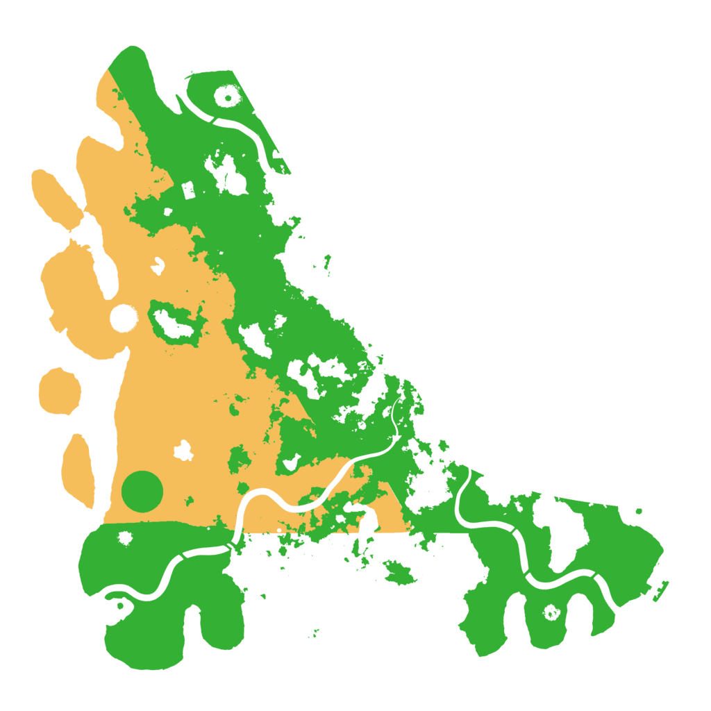 Biome Rust Map: Procedural Map, Size: 4500, Seed: 1893876850