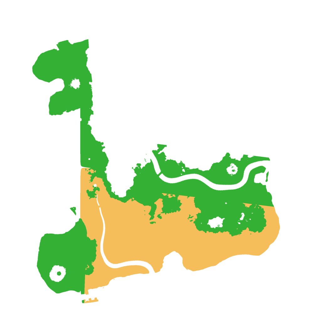 Biome Rust Map: Procedural Map, Size: 3000, Seed: 1552123306