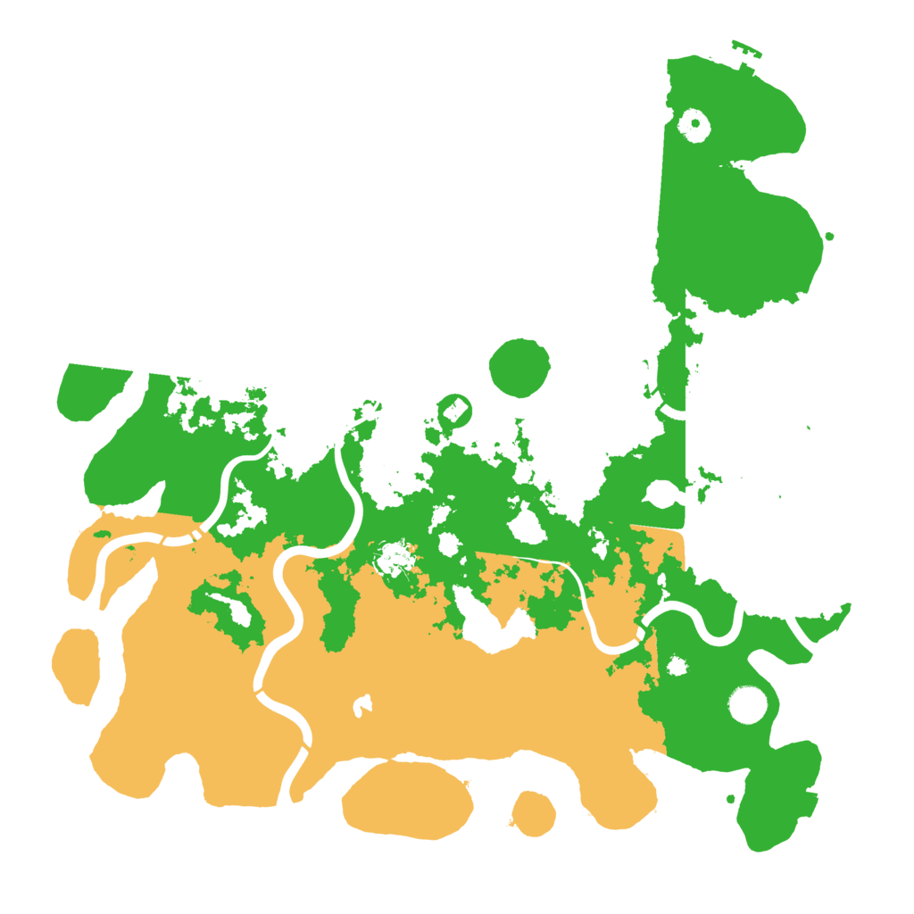 Biome Rust Map: Procedural Map, Size: 4250, Seed: 43046110