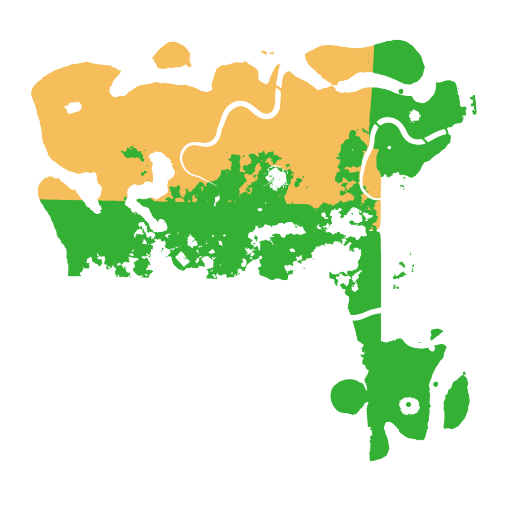 Biome Rust Map: Procedural Map, Size: 4000, Seed: 2102309226