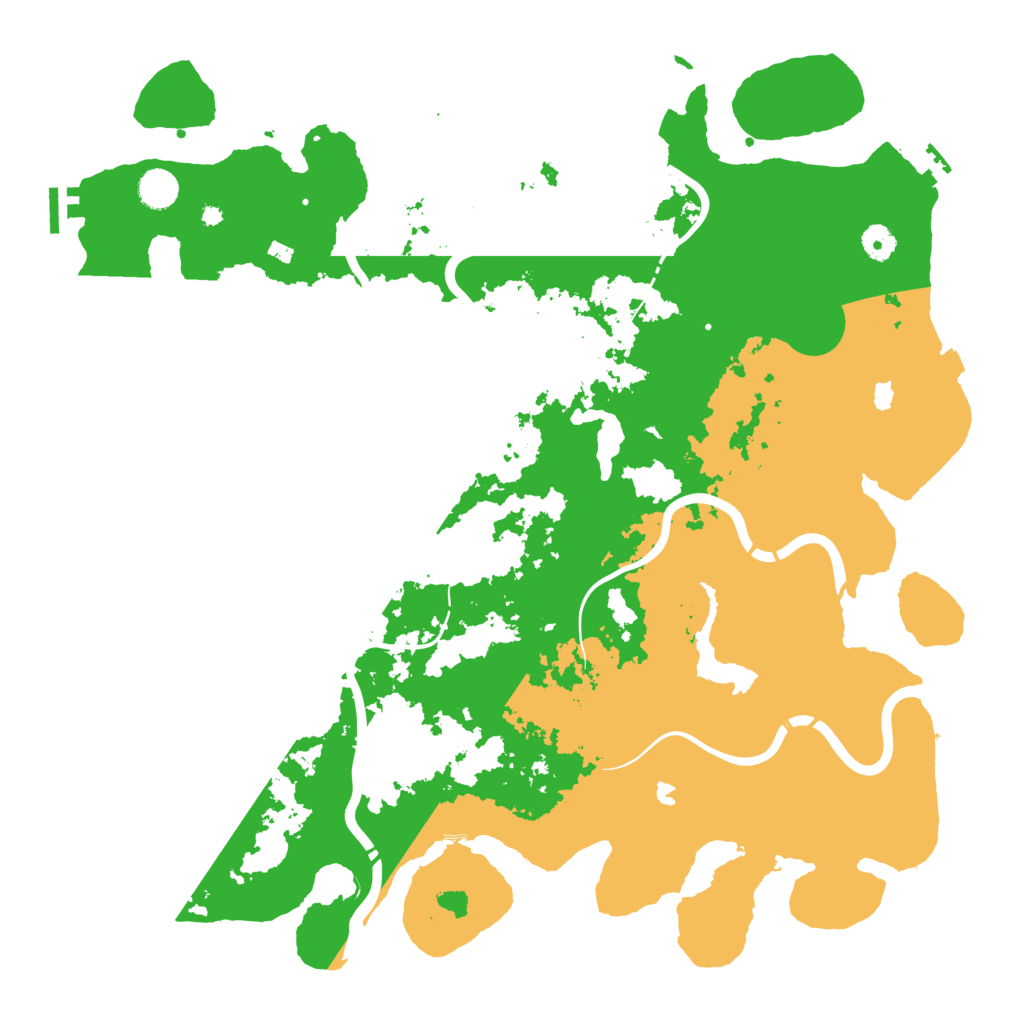 Biome Rust Map: Procedural Map, Size: 4500, Seed: 636849437