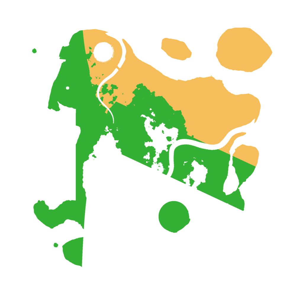 Biome Rust Map: Procedural Map, Size: 2700, Seed: 1775390489