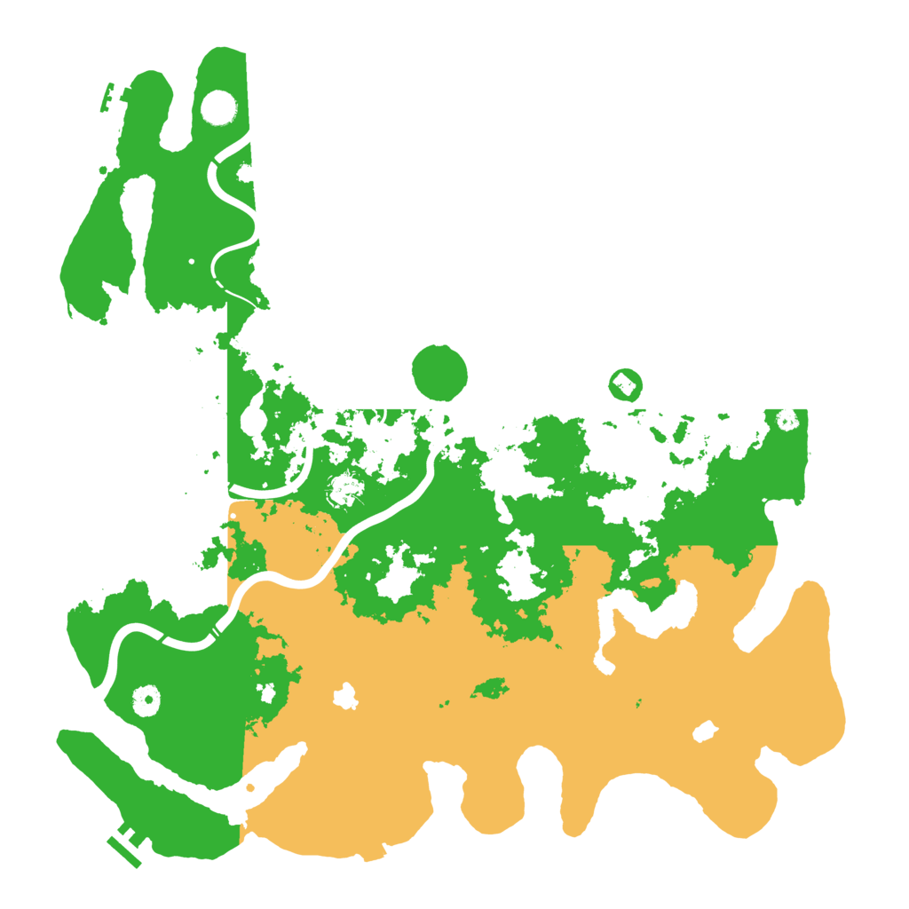 Biome Rust Map: Procedural Map, Size: 4500, Seed: 1274218905