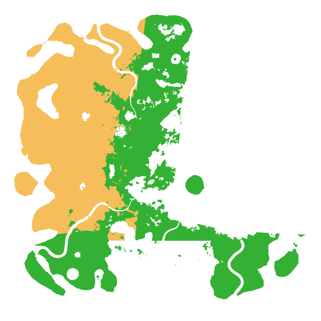 Biome Rust Map: Procedural Map, Size: 4800, Seed: 2037762050