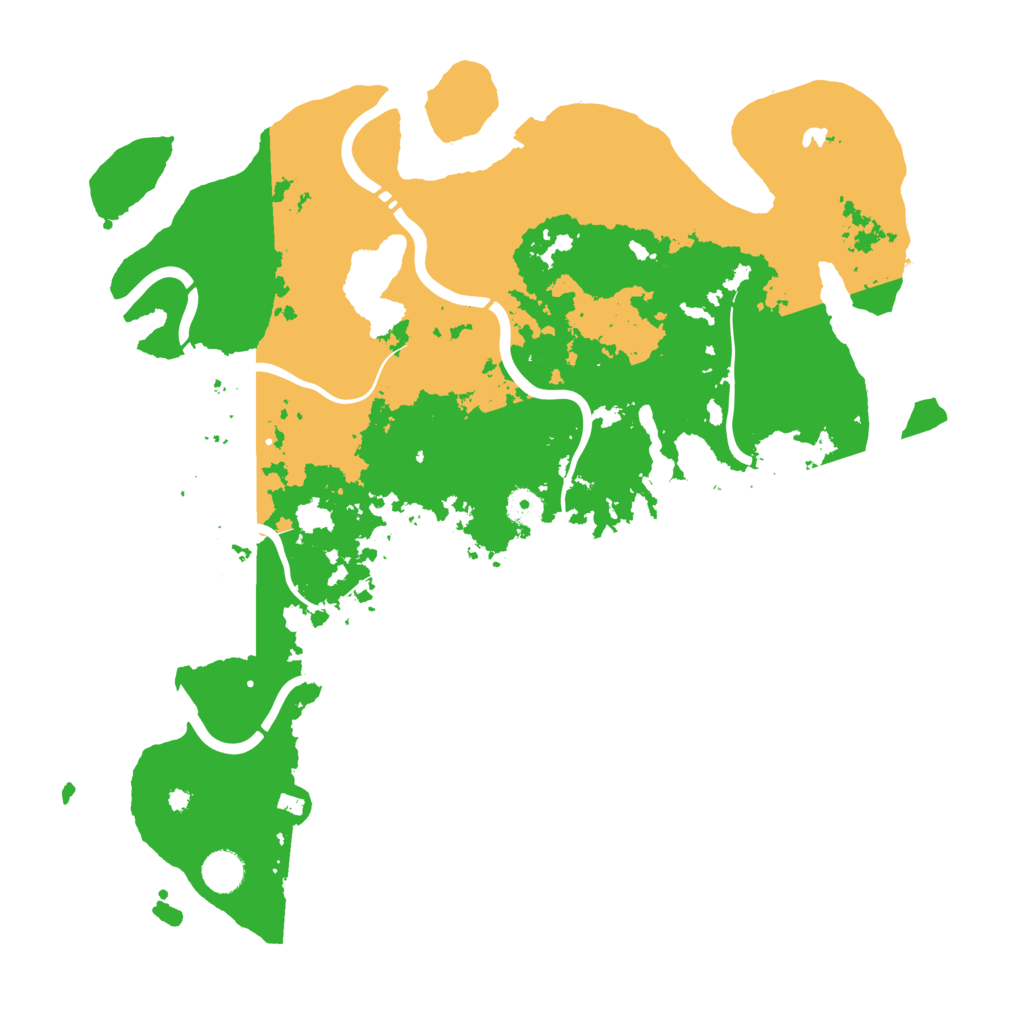 Biome Rust Map: Procedural Map, Size: 4250, Seed: 755775623