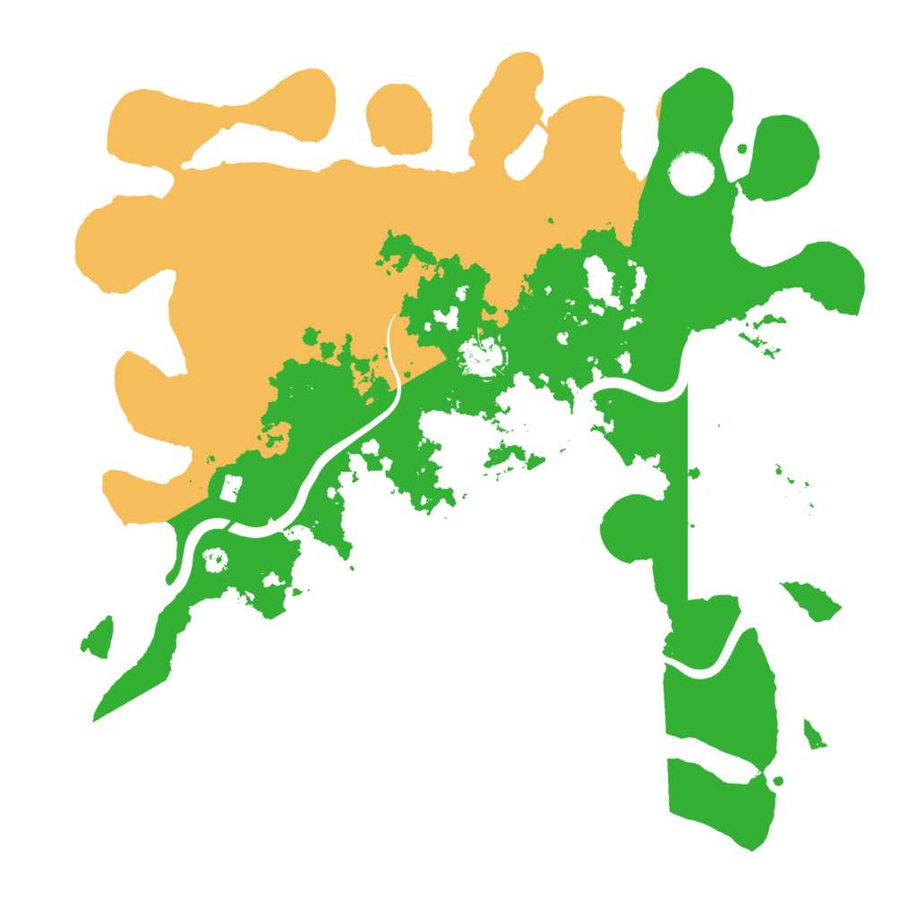 Biome Rust Map: Procedural Map, Size: 3700, Seed: 1082444346