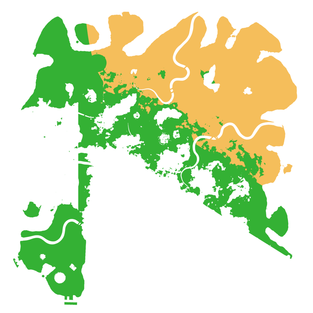 Biome Rust Map: Procedural Map, Size: 5000, Seed: 1948462566