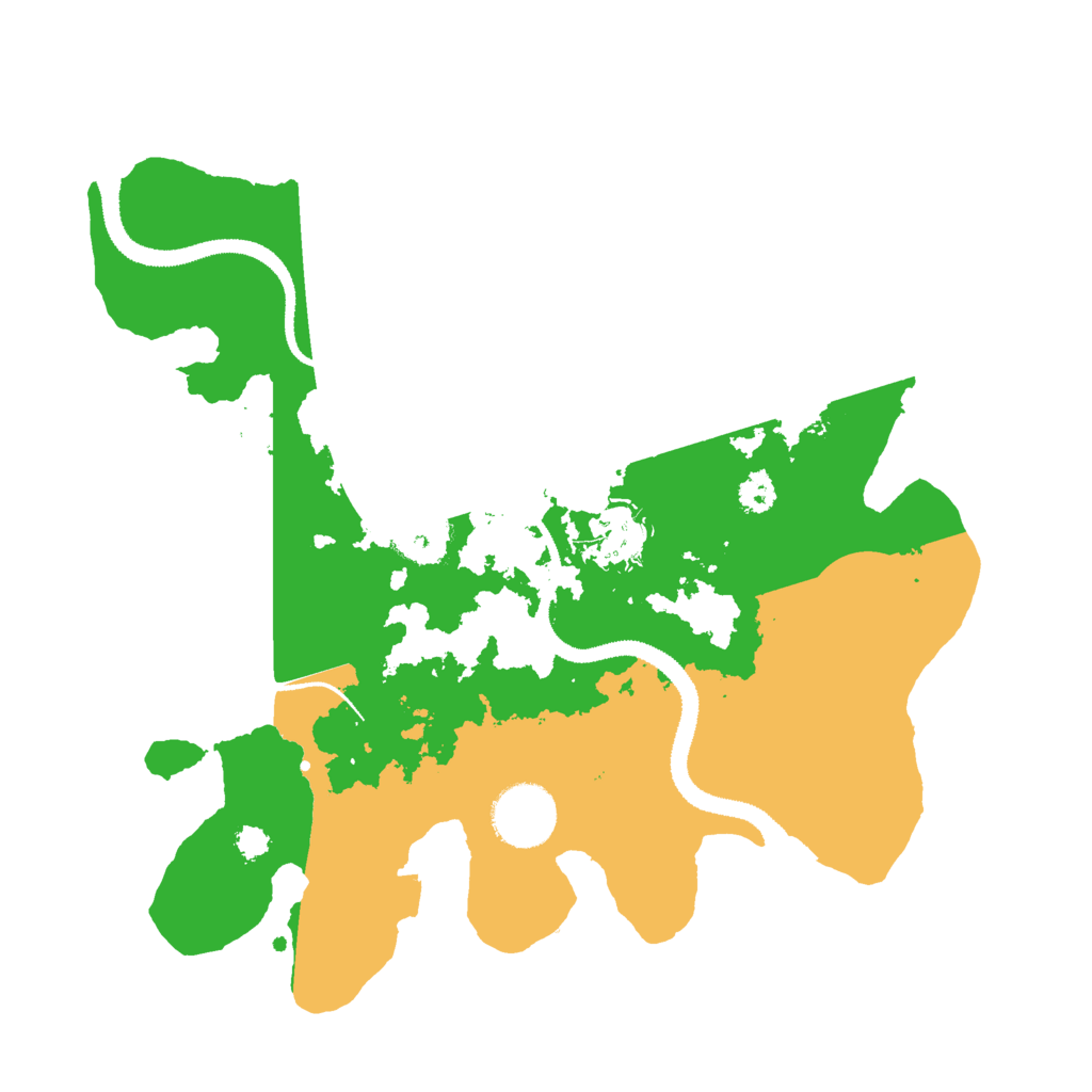 Biome Rust Map: Procedural Map, Size: 3000, Seed: 1976053