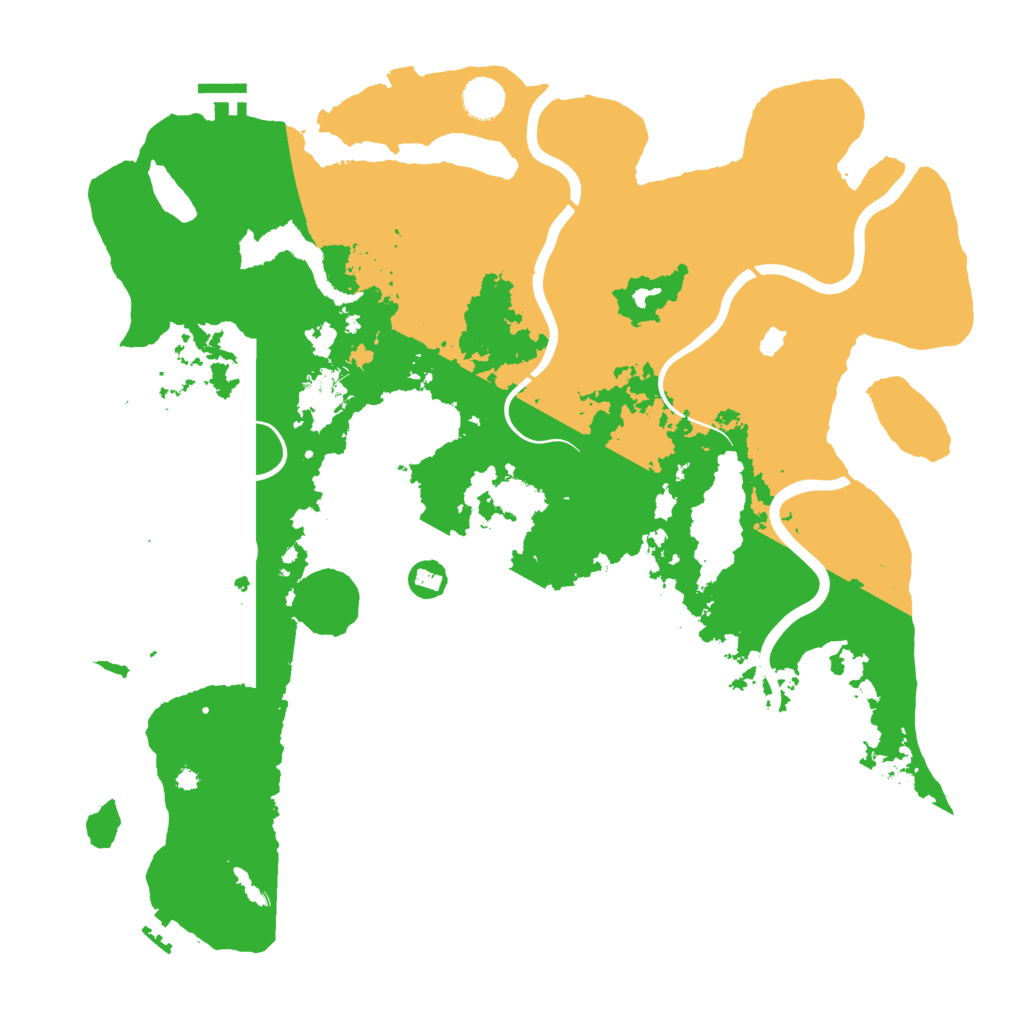 Biome Rust Map: Procedural Map, Size: 4250, Seed: 1548528052