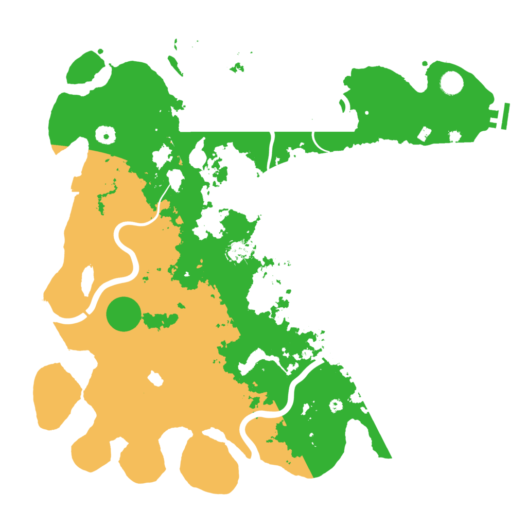 Biome Rust Map: Procedural Map, Size: 4000, Seed: 2085040521