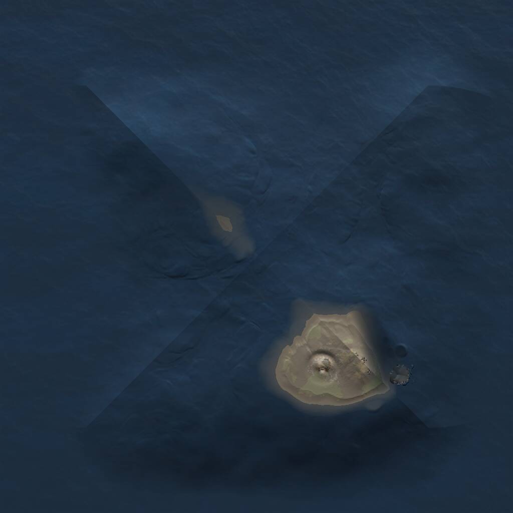 Rust Map: Procedural Map, Size: 1000, Seed: 26829236, 1 Monuments