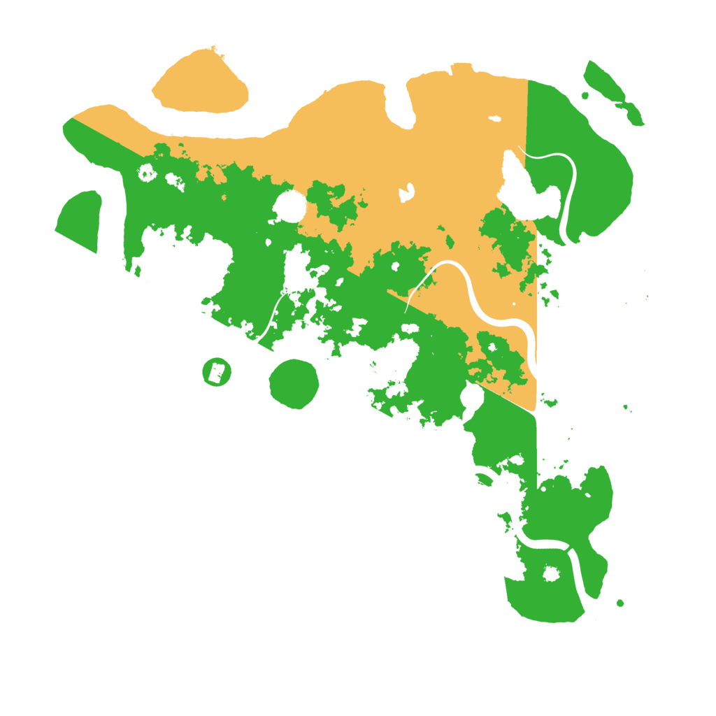 Biome Rust Map: Procedural Map, Size: 4000, Seed: 2004516302